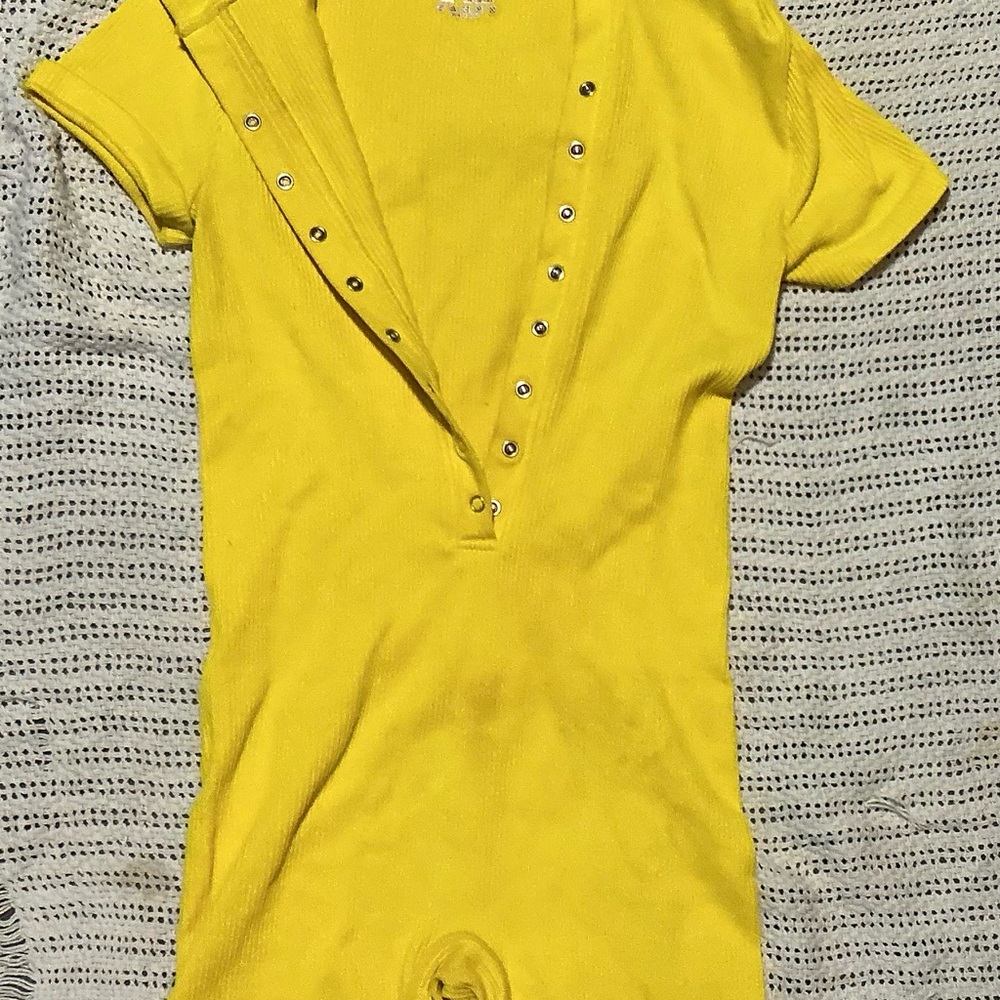 Yellow OQQ Jumpsuit